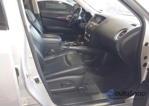 2018 Nissan Pathfinder Platinum из США, поврежденный, VIN 5N1DR2MM0JC626174